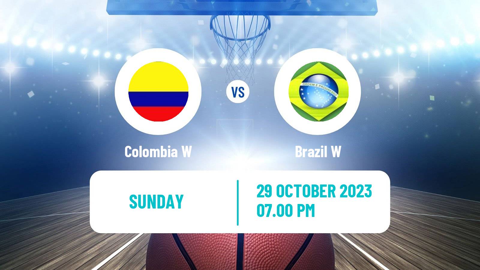 Basketball Pan American Games Basketball Women Colombia W - Brazil W