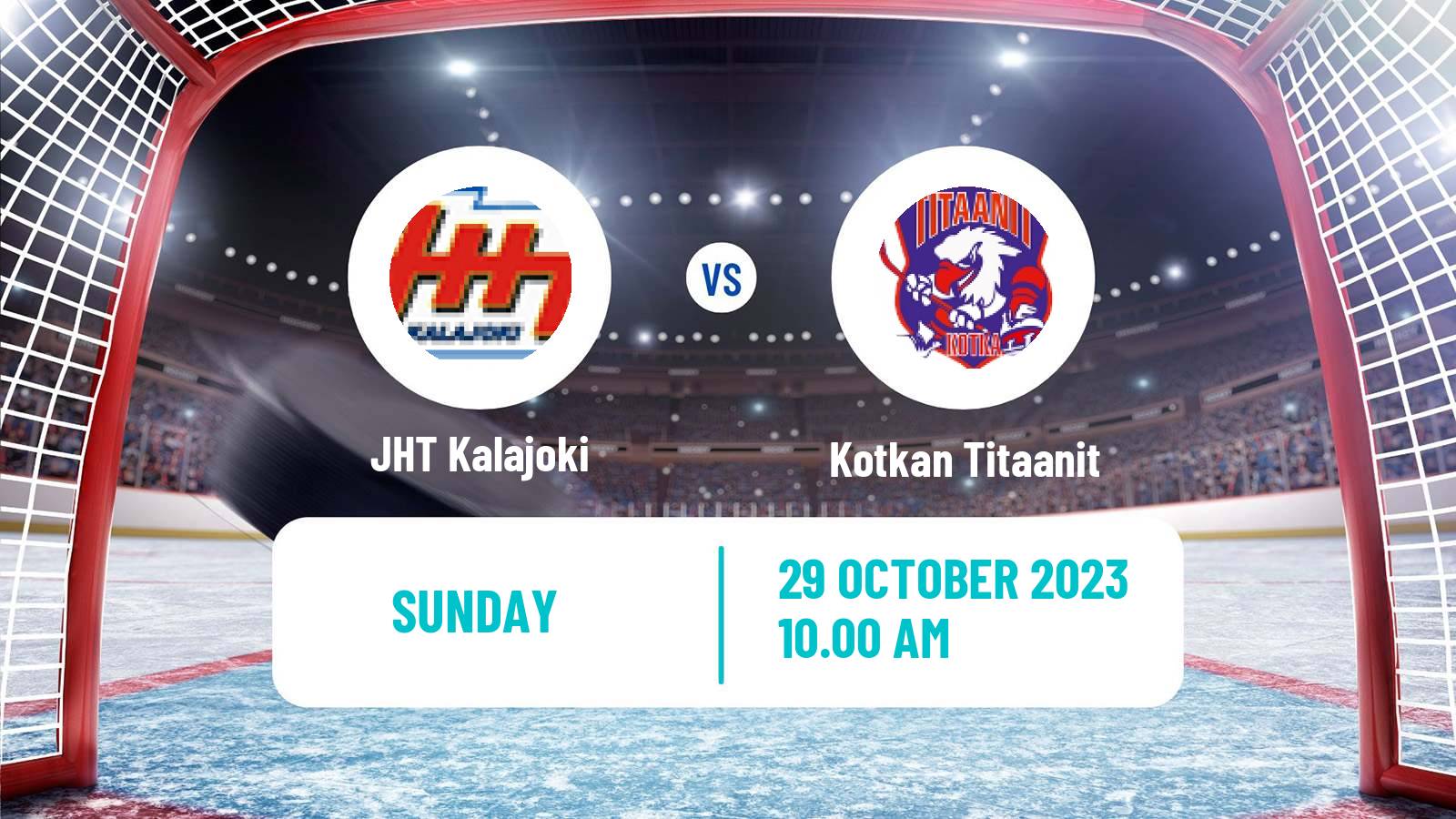 Hockey Finnish Suomi-sarja JHT Kalajoki - Kotkan Titaanit