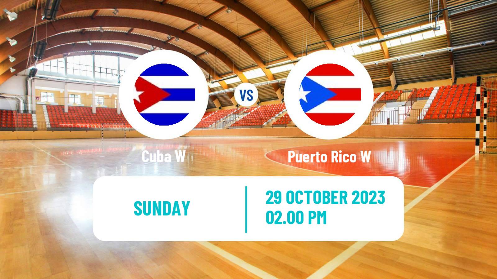 Handball Pan American Games Handball Women Cuba W - Puerto Rico W