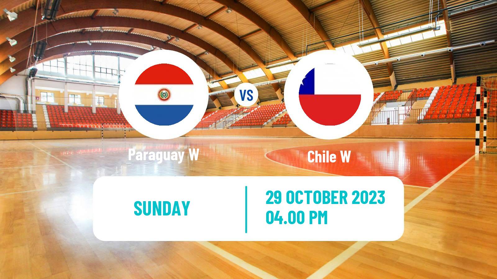 Handball Pan American Games Handball Women Paraguay W - Chile W