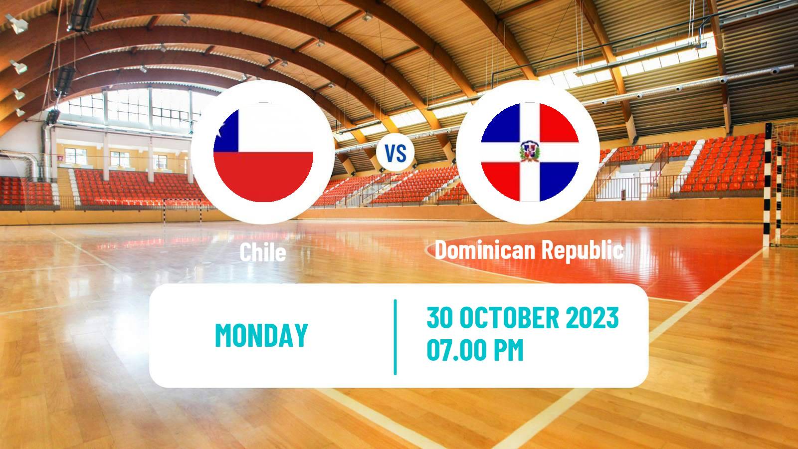Handball Pan American Games Handball Chile - Dominican Republic