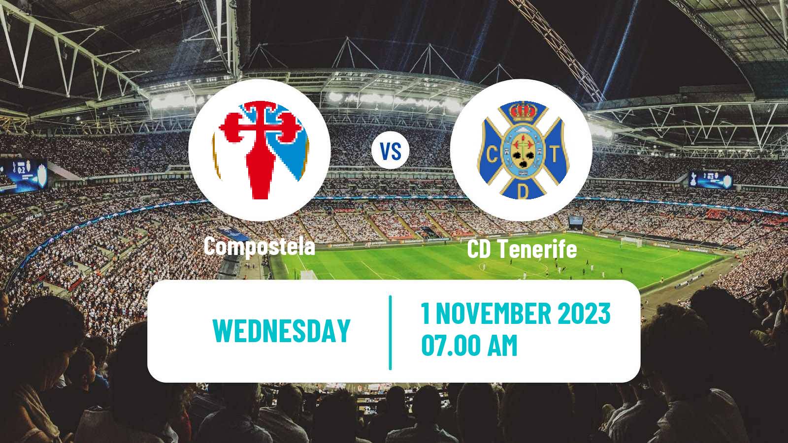 Soccer Spanish Copa del Rey Compostela - Tenerife