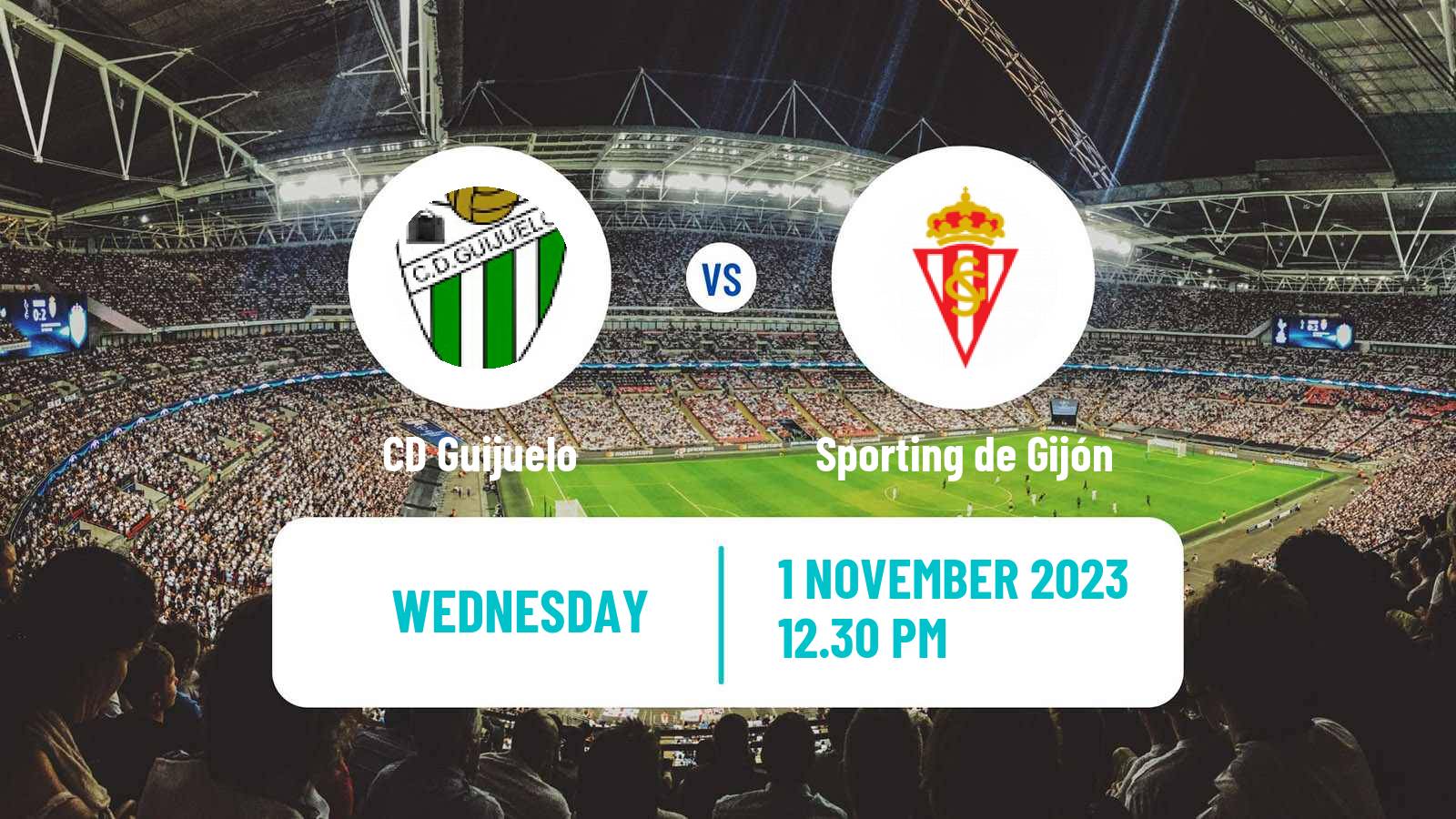 Soccer Spanish Copa del Rey Guijuelo - Sporting de Gijón