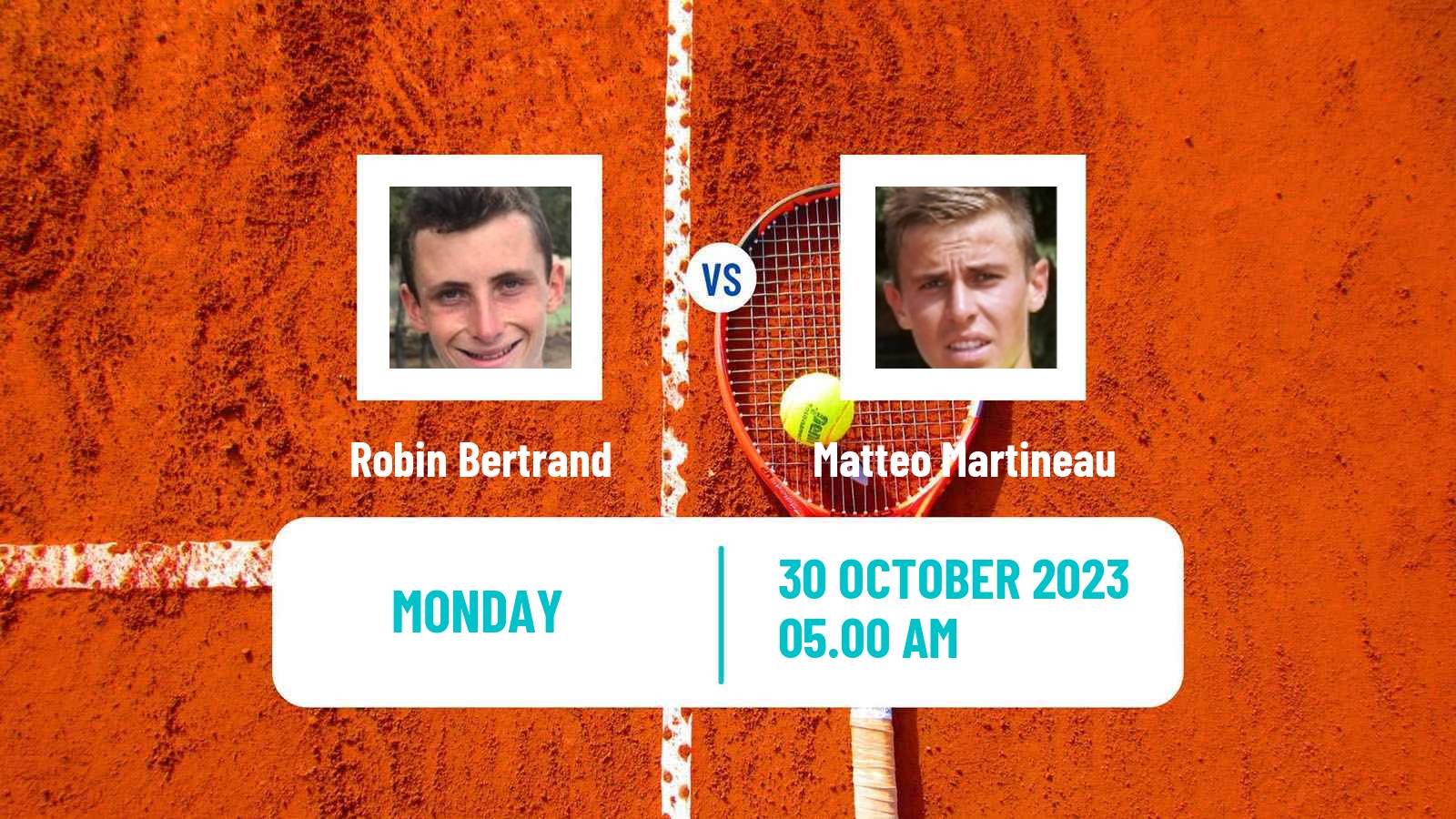 Tennis Bergamo Challenger Men Robin Bertrand - Matteo Martineau