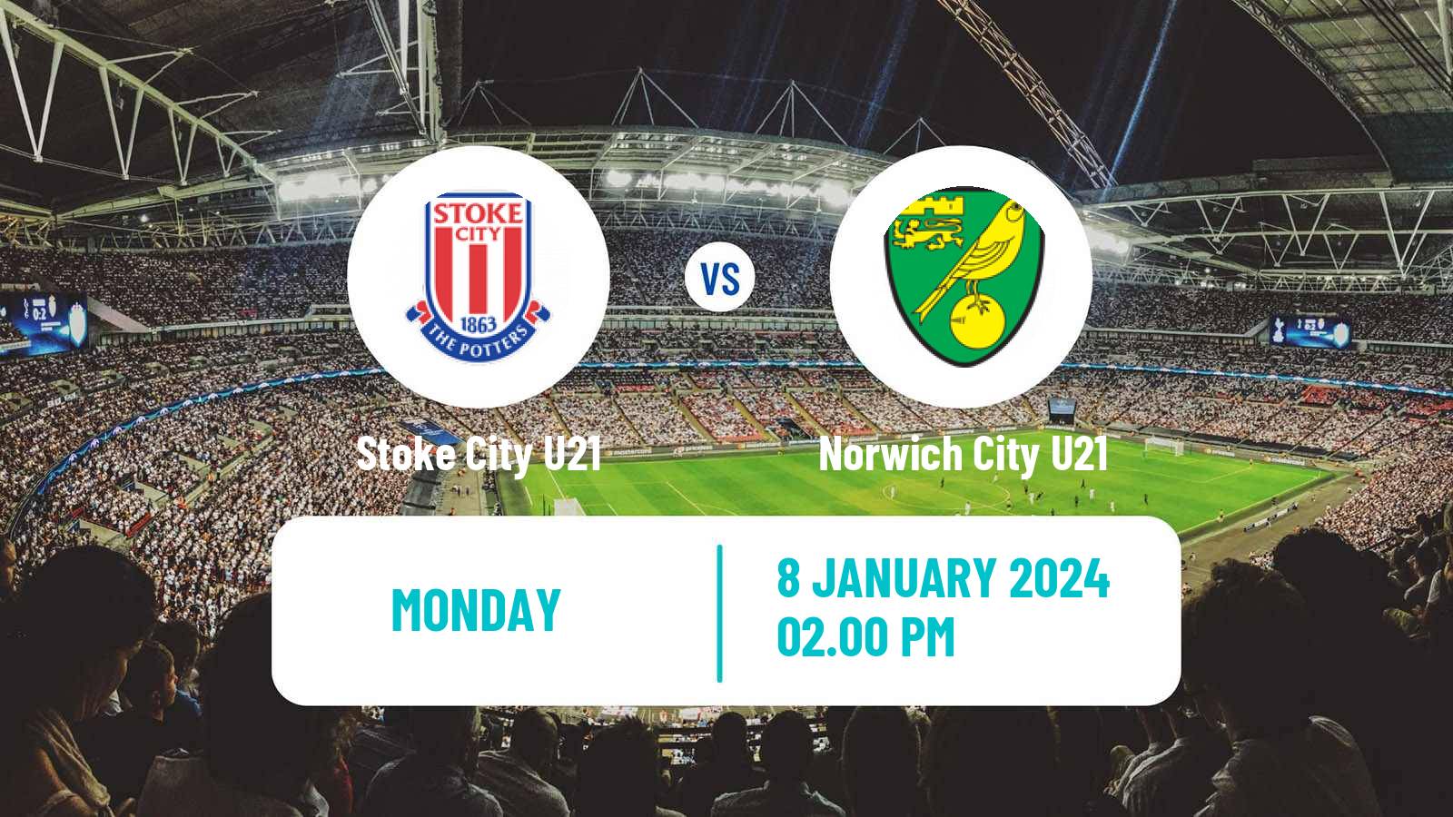 Soccer English Premier League 2 Stoke City U21 - Norwich City U21