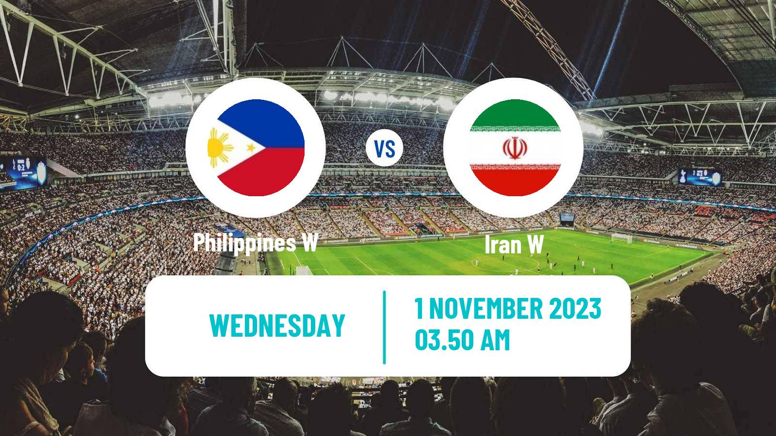 Soccer Olympic Games - Football Women Philippines W - Iran W