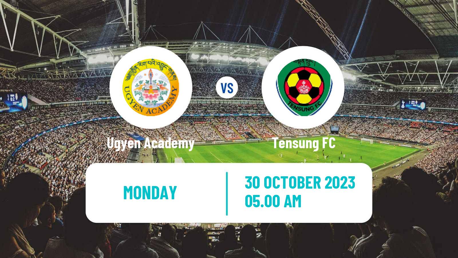 Soccer Bhutan Premier League Ugyen Academy - Tensung