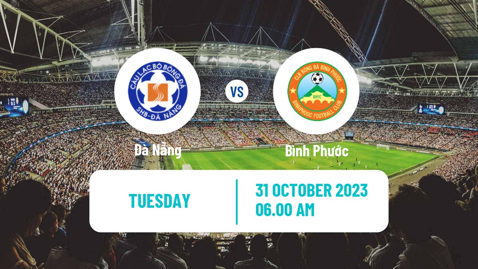 Soccer Vietnamese V League 2 Đà Nẵng - Bình Phước