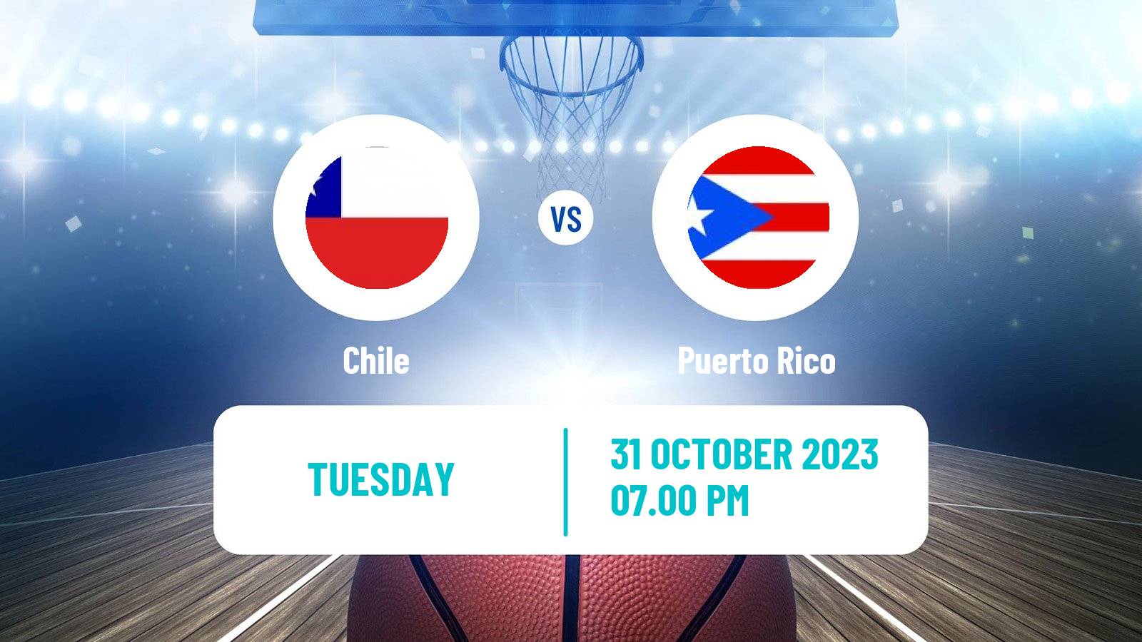 Basketball Pan American Games Basketball Chile - Puerto Rico
