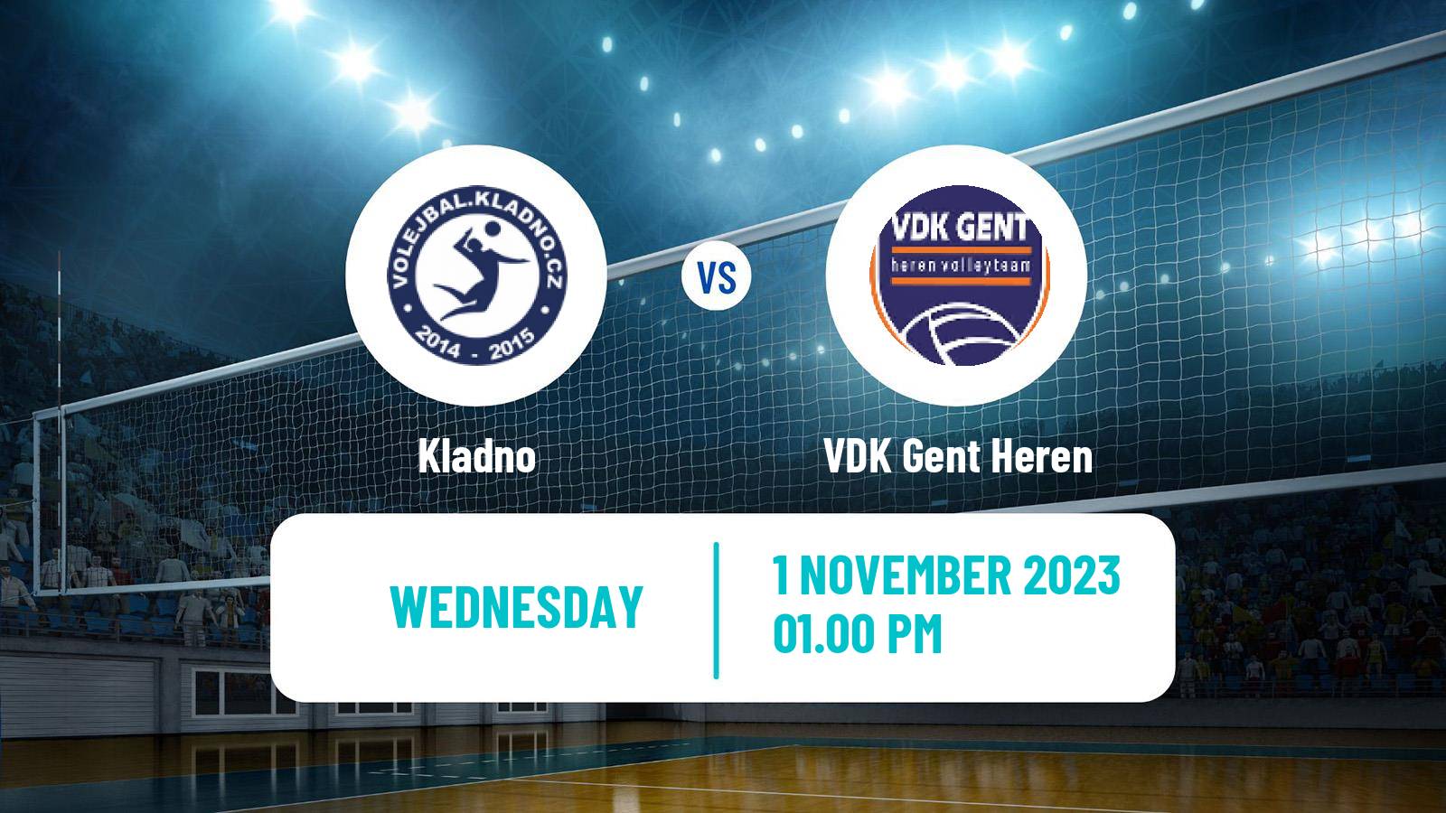 Volleyball CEV Cup Kladno - VDK Gent Heren