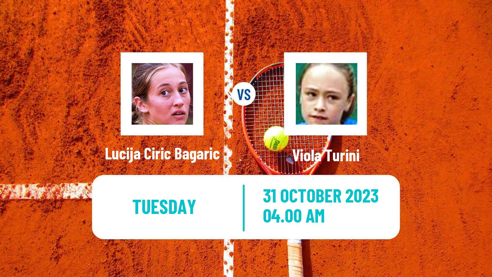 Tennis ITF W25 Solarino Women Lucija Ciric Bagaric - Viola Turini