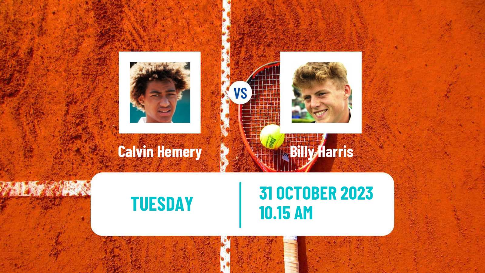 Tennis Bergamo Challenger Men Calvin Hemery - Billy Harris