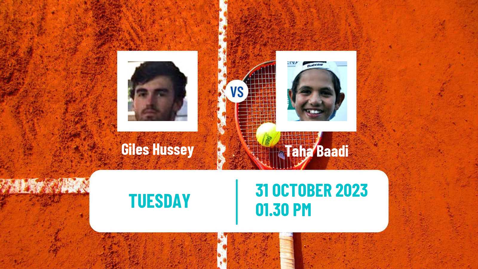 Tennis ITF M25 Edmonton Men Giles Hussey - Taha Baadi