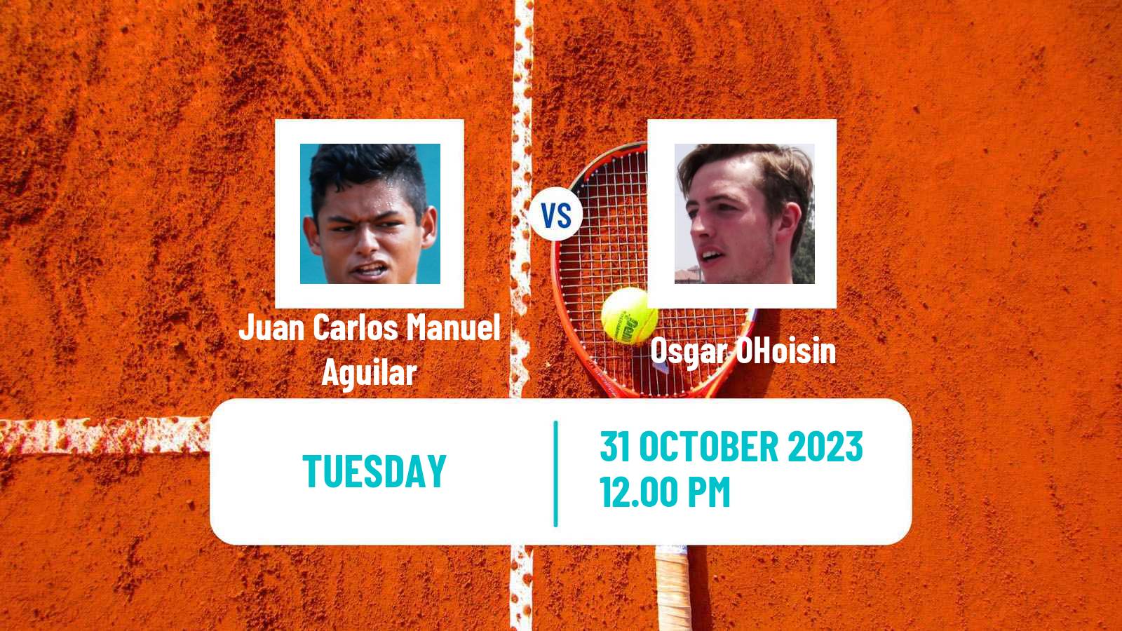 Tennis ITF M25 Edmonton Men Juan Carlos Manuel Aguilar - Osgar OHoisin