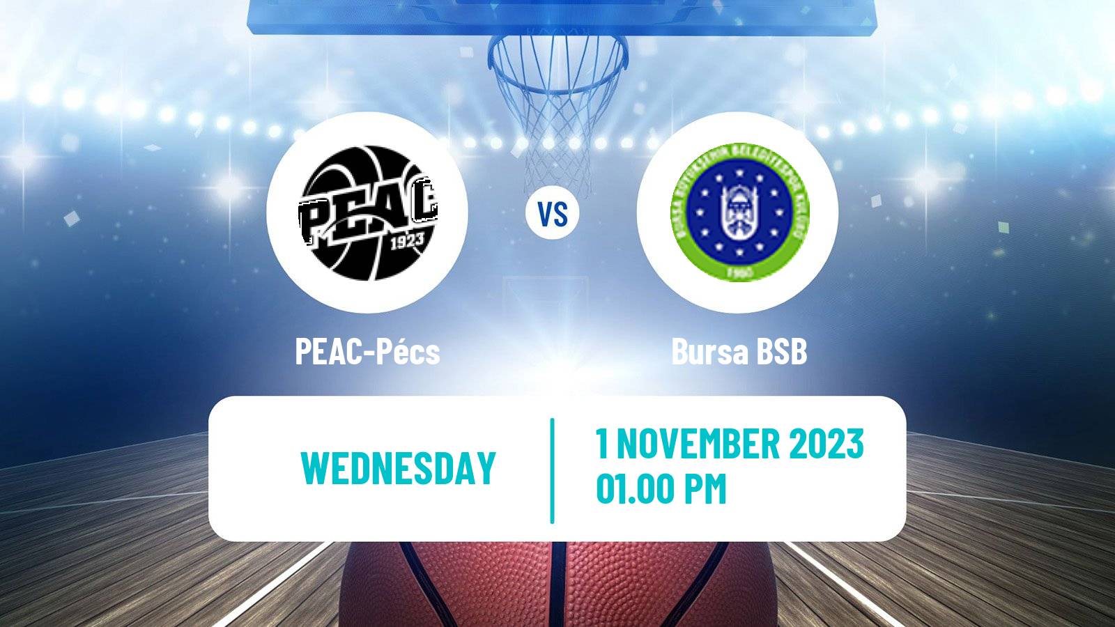 Basketball Eurocup Women PEAC-Pécs - Bursa BSB