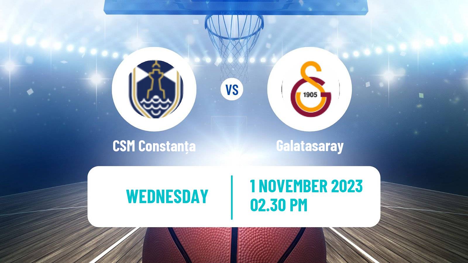 Basketball Eurocup Women CSM Constanța - Galatasaray