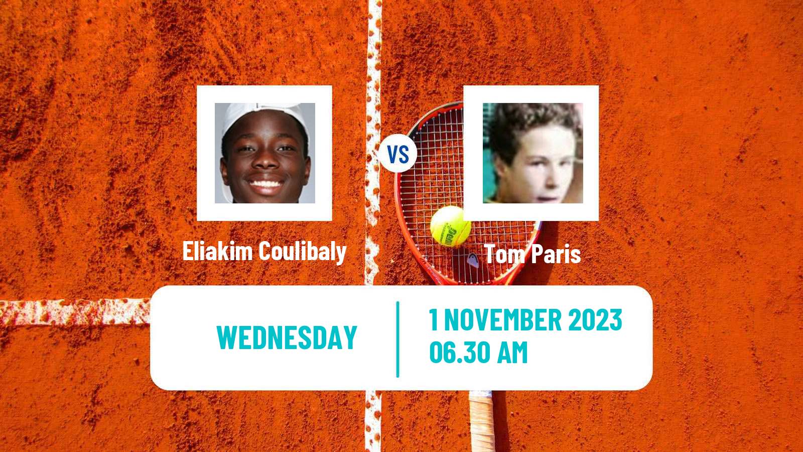 Tennis ITF M25 H Mulhouse Men Eliakim Coulibaly - Tom Paris