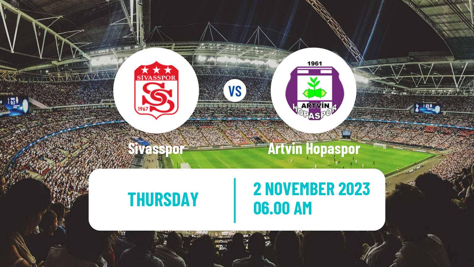 Soccer Turkish Cup Sivasspor - Artvin Hopaspor