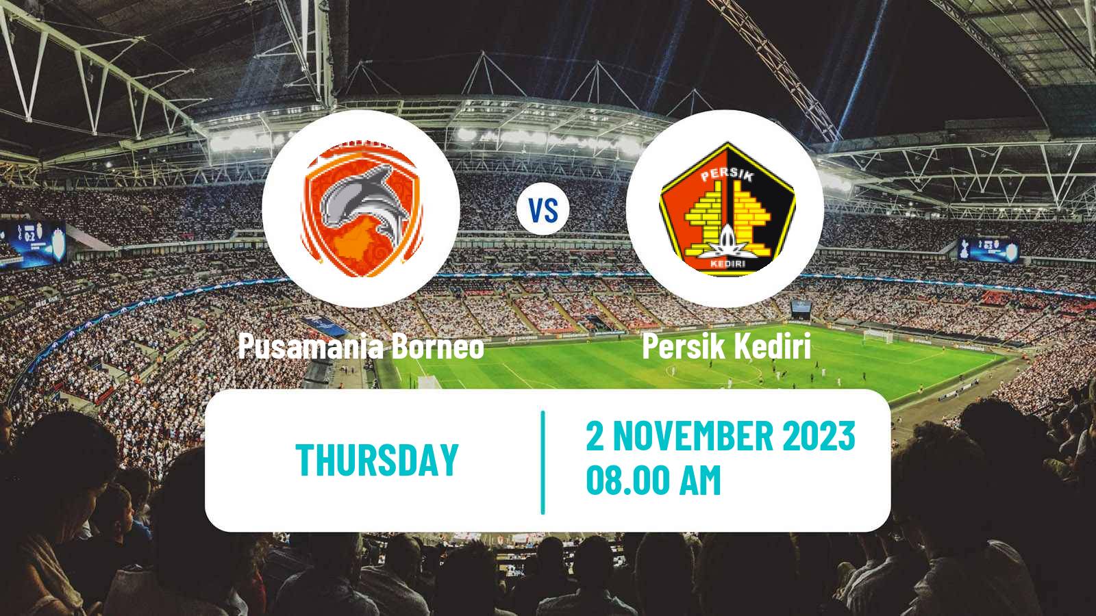 Soccer Indonesian Liga 1 Borneo Samarinda - Persik Kediri