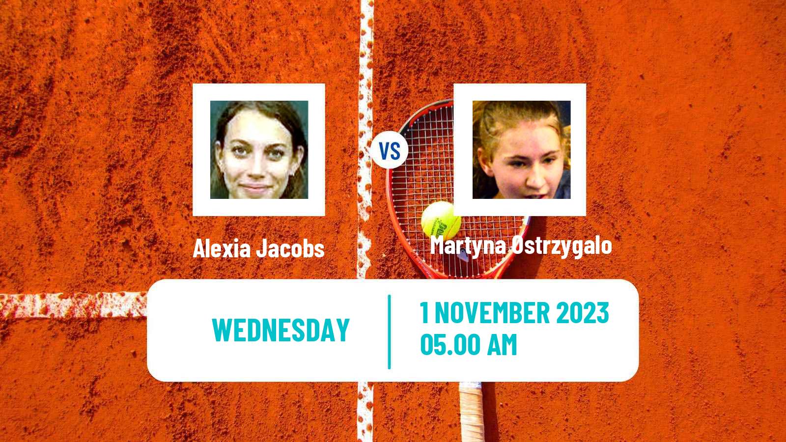 Tennis ITF W25 Edmonton Women Alexia Jacobs - Martyna Ostrzygalo