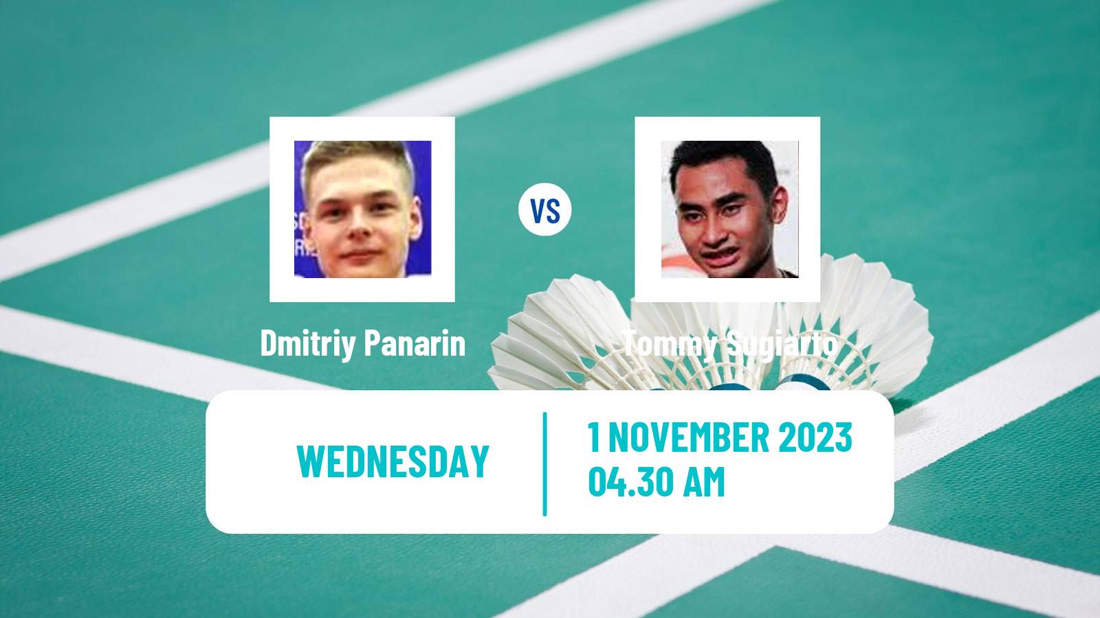 Badminton BWF World Tour Kl Masters Malaysia Super 100 Men Dmitriy Panarin - Tommy Sugiarto