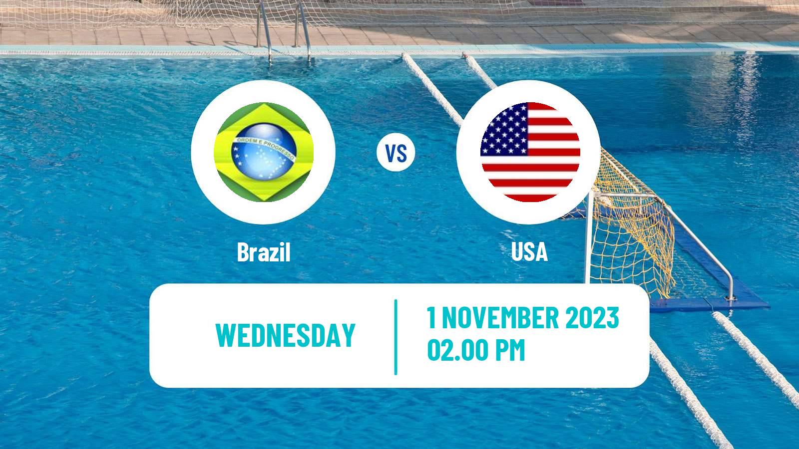 Water polo Pan American Games Water Polo Brazil - USA