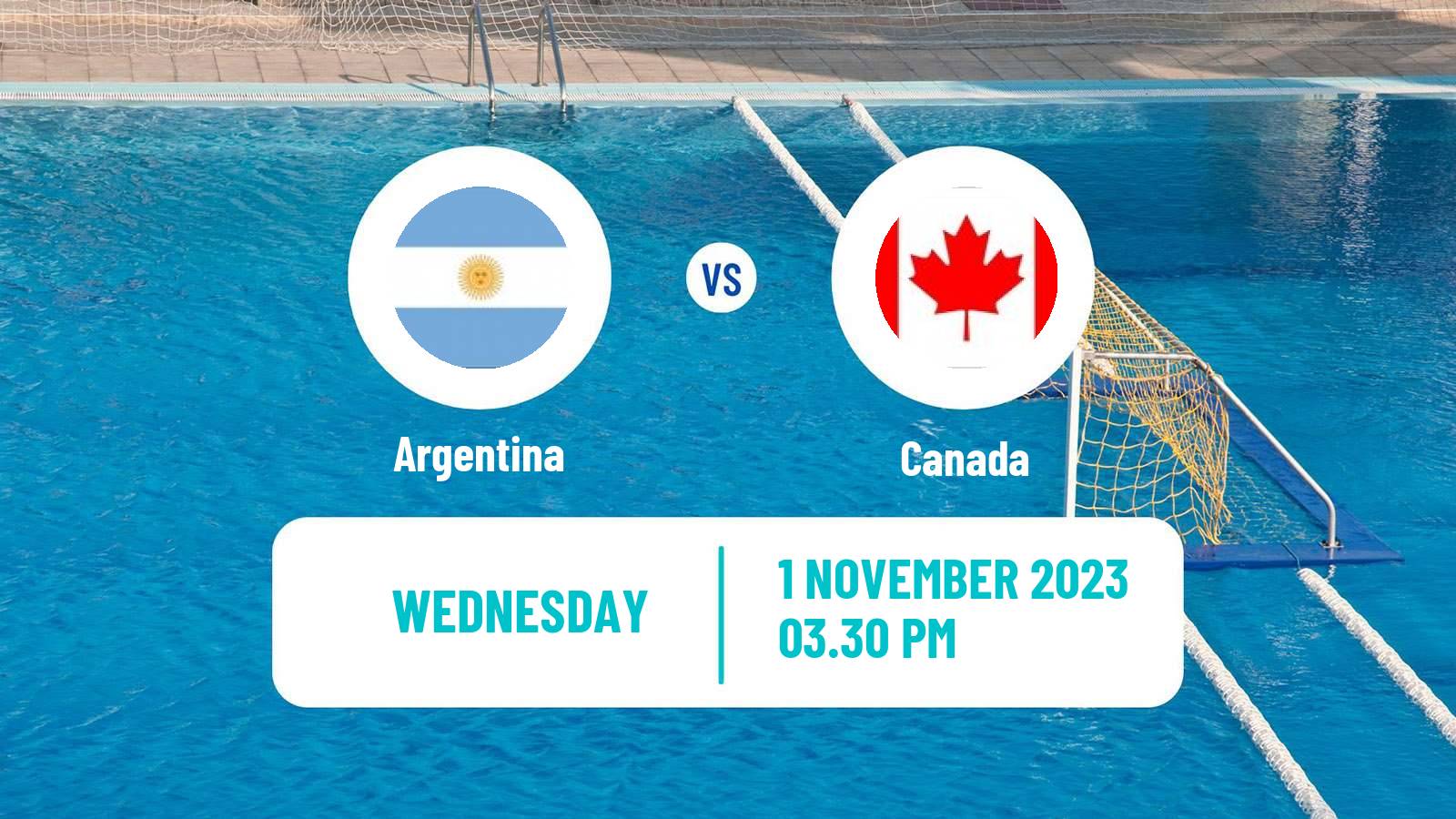 Water polo Pan American Games Water Polo Argentina - Canada