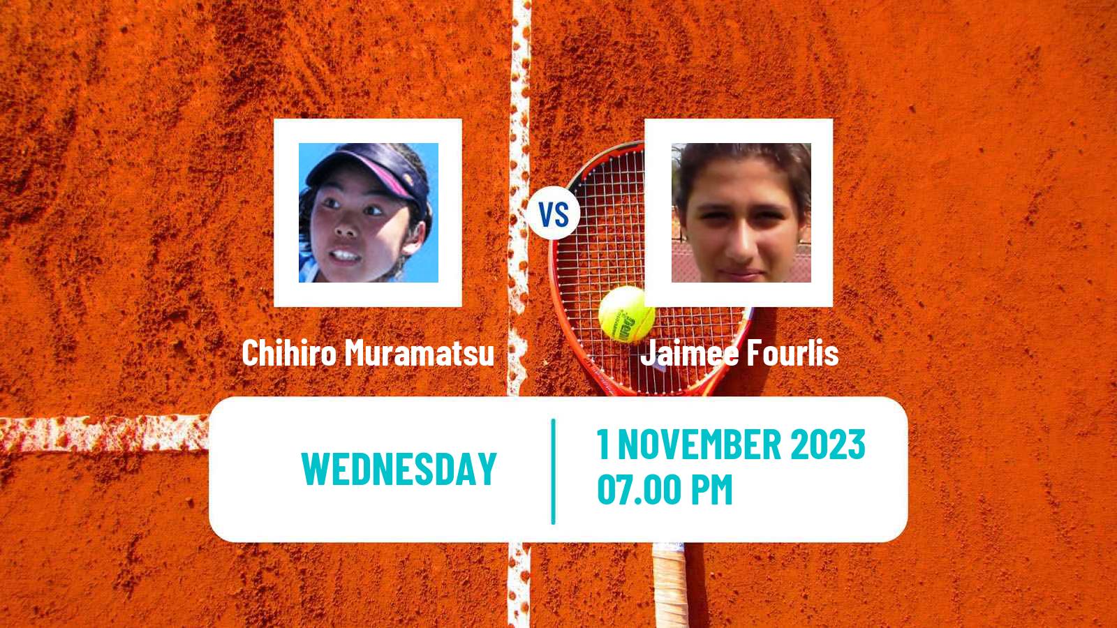 Tennis ITF W60 Sydney Women Chihiro Muramatsu - Jaimee Fourlis