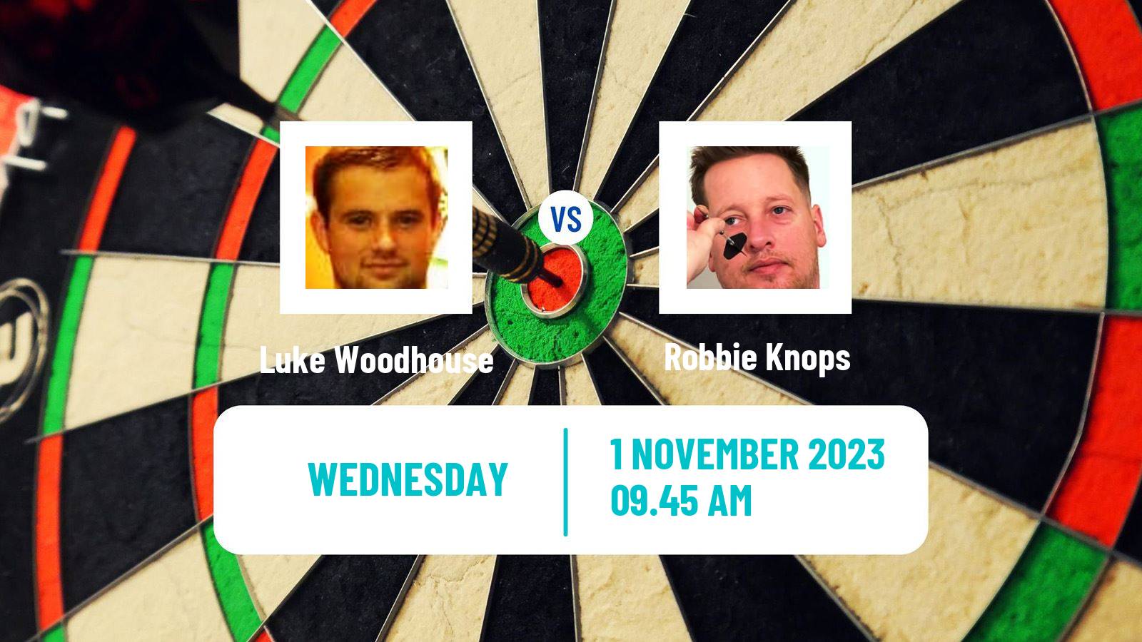Darts Players Championship 29 Luke Woodhouse - Robbie Knops