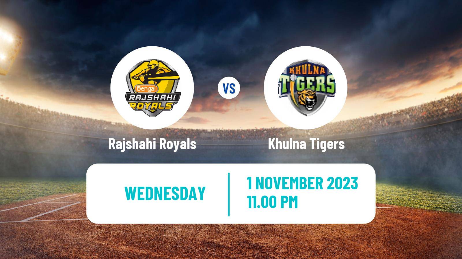 Cricket Bangladesh National League Cricket Rajshahi Royals - Khulna Tigers