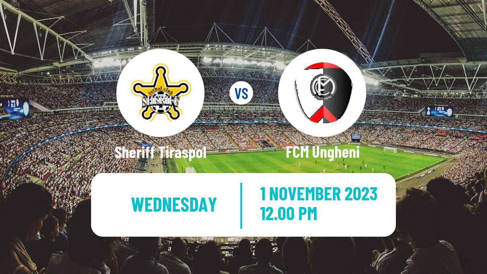 Soccer Moldovan Cup Sheriff Tiraspol - Ungheni