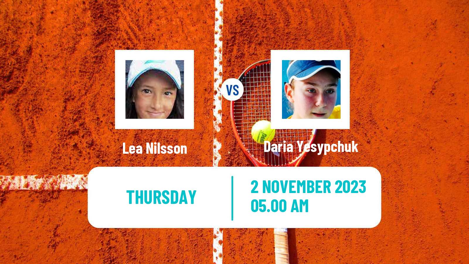 Tennis ITF W15 Nasbypark Women Lea Nilsson - Daria Yesypchuk