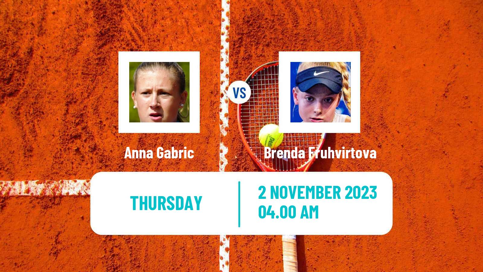 Tennis ITF W40 Heraklion Women Anna Gabric - Brenda Fruhvirtova