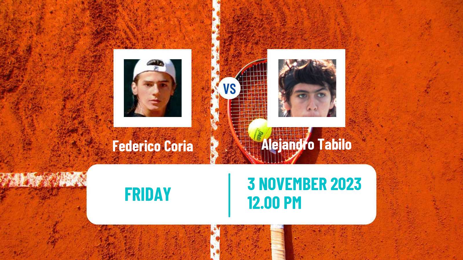 Tennis Guayaquil Challenger Men Federico Coria - Alejandro Tabilo