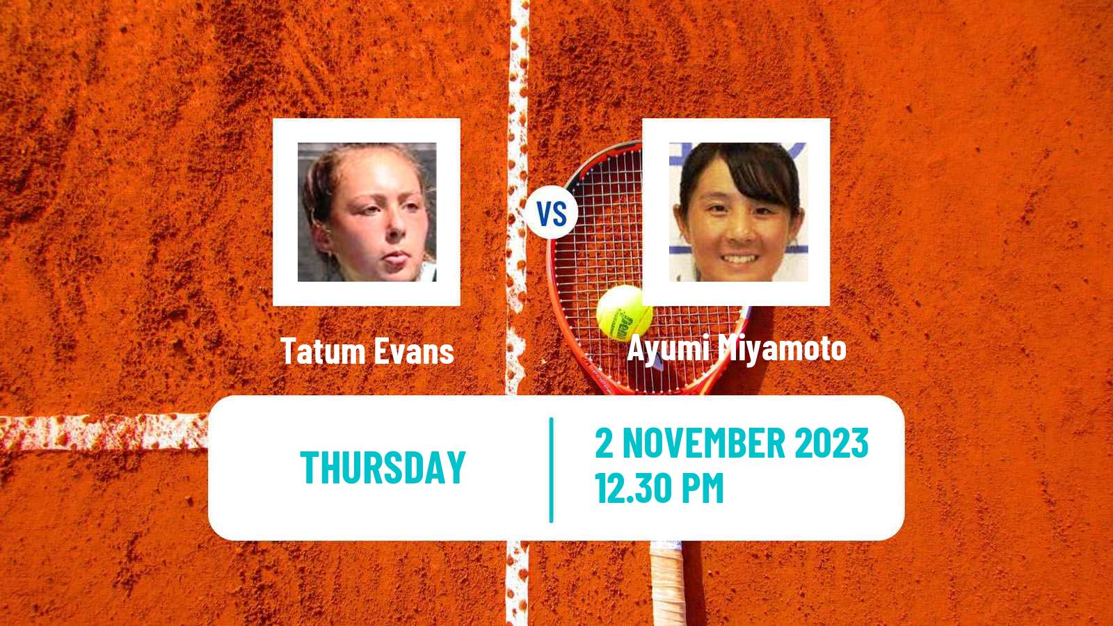Tennis ITF W15 Norman Ok Women Tatum Evans - Ayumi Miyamoto
