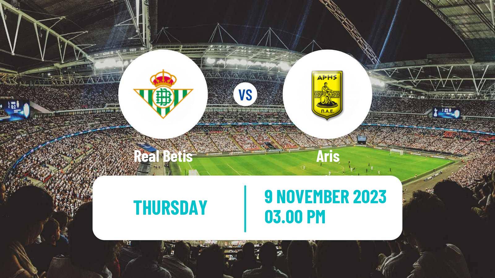 Soccer UEFA Europa League Betis - Aris