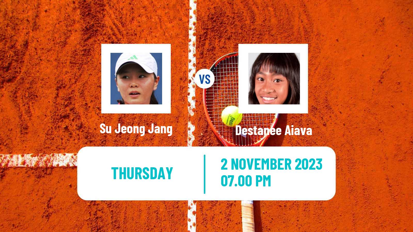 Tennis ITF W60 Sydney Women Su Jeong Jang - Destanee Aiava