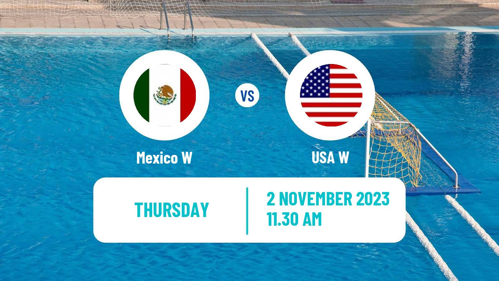 Water polo Pan American Games Water Polo Women Mexico W - USA W