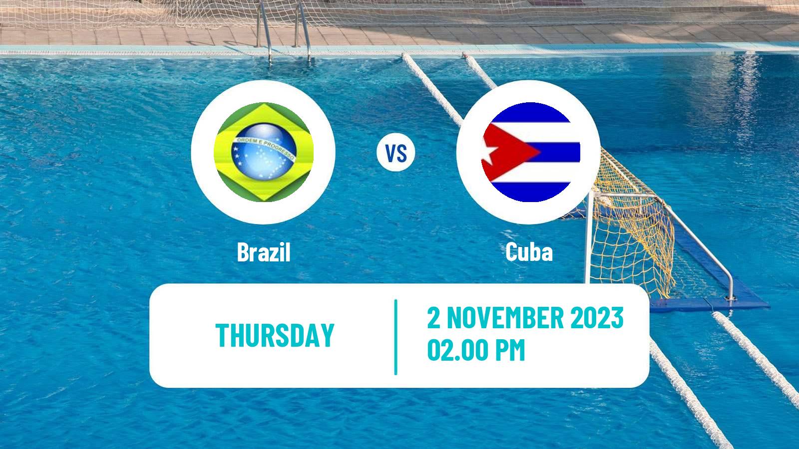 Water polo Pan American Games Water Polo Brazil - Cuba