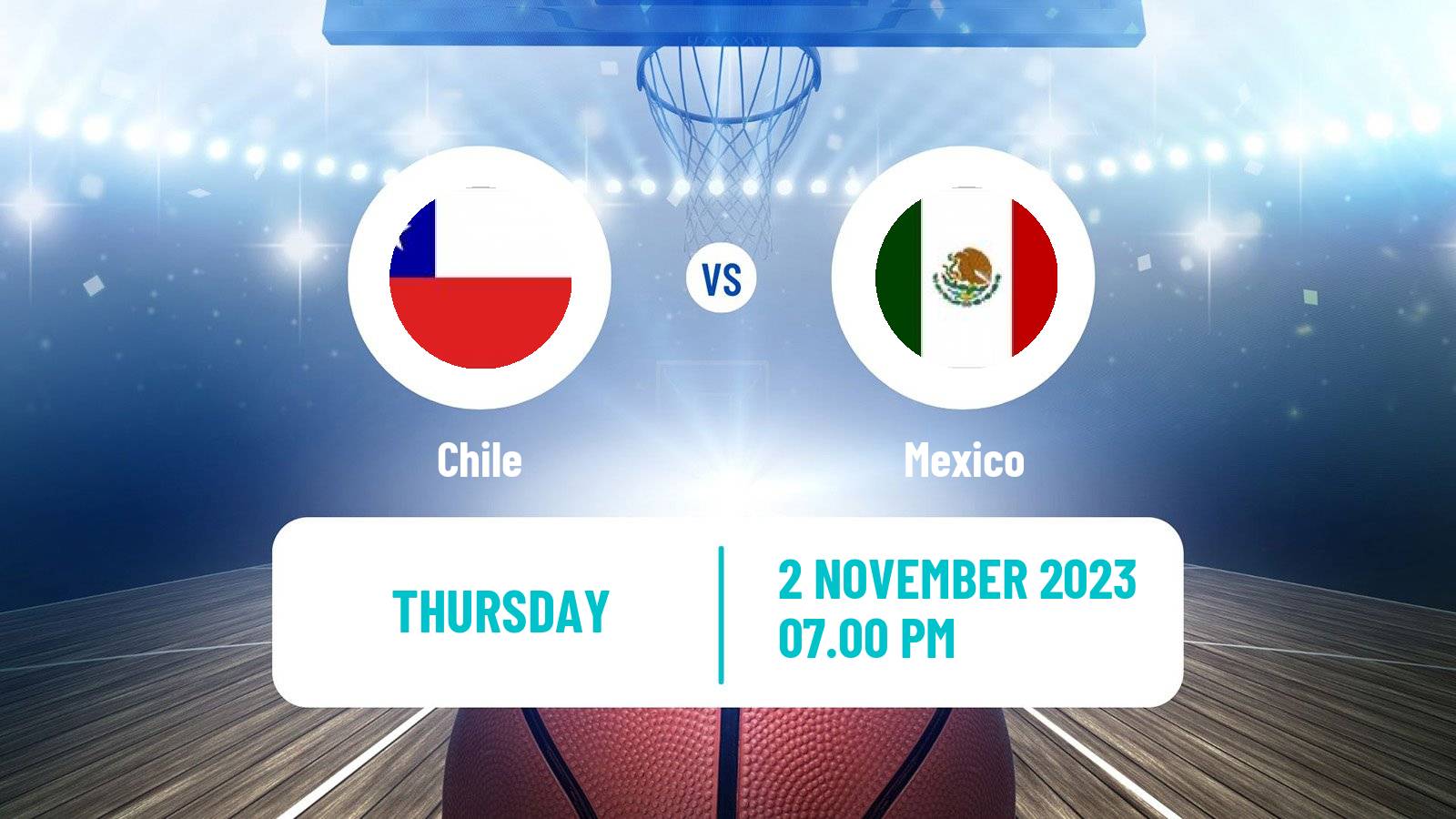 Basketball Pan American Games Basketball Chile - Mexico