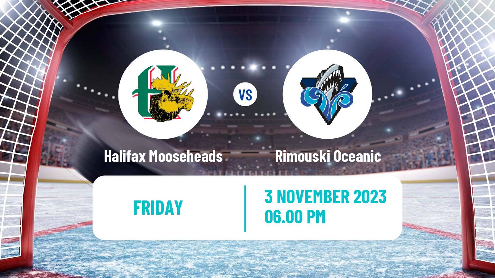 Hockey QMJHL Halifax Mooseheads - Rimouski Oceanic