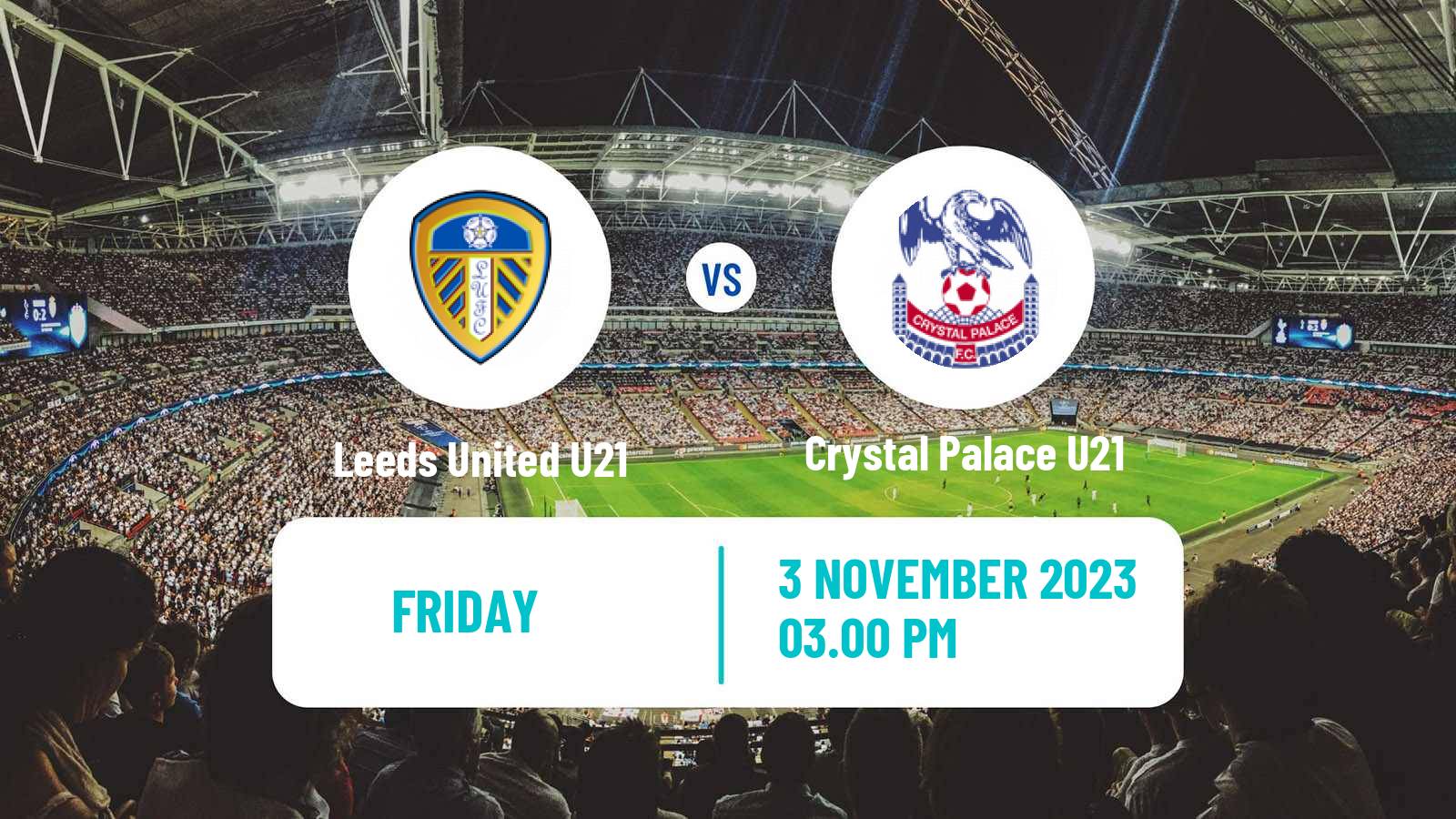 Soccer English Premier League 2 Leeds United U21 - Crystal Palace U21