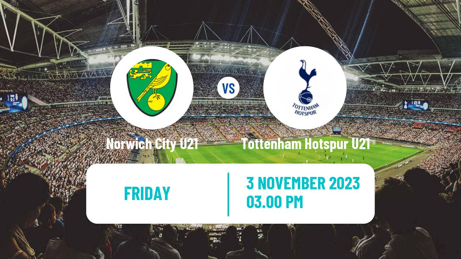 Soccer English Premier League 2 Norwich City U21 - Tottenham Hotspur U21