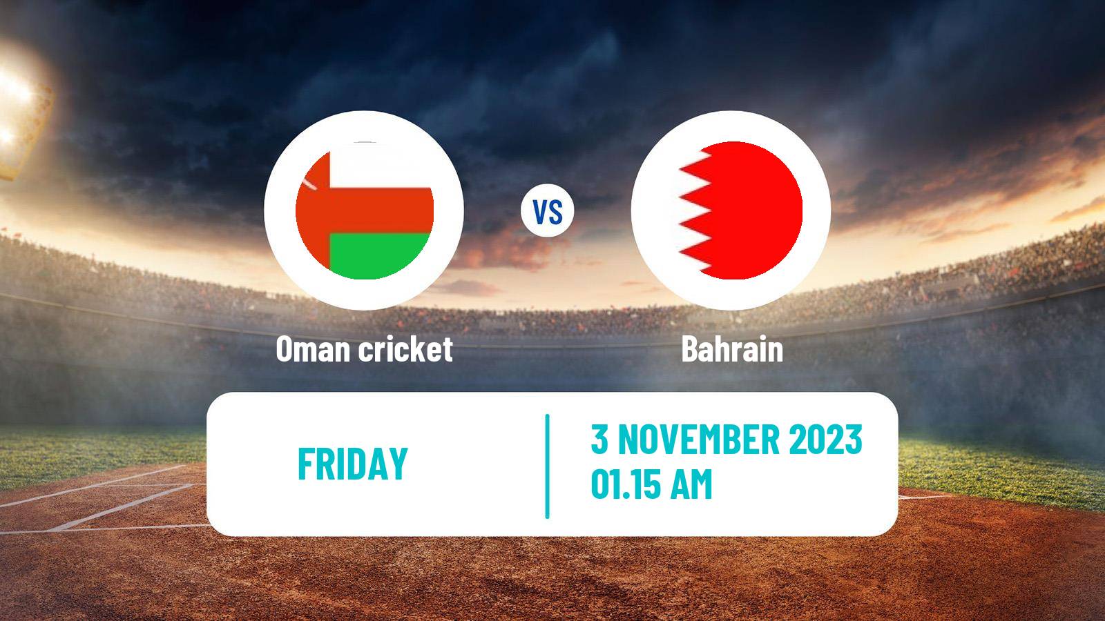 Cricket ICC World Twenty20 Oman - Bahrain