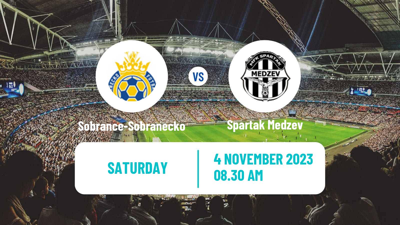 Soccer Slovak 4 Liga East Sobrance-Sobranecko - Spartak Medzev