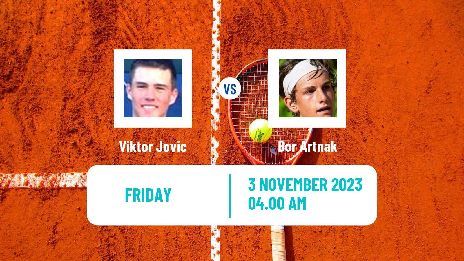 Tennis ITF M15 Al Zahra 2 Men Viktor Jovic - Bor Artnak
