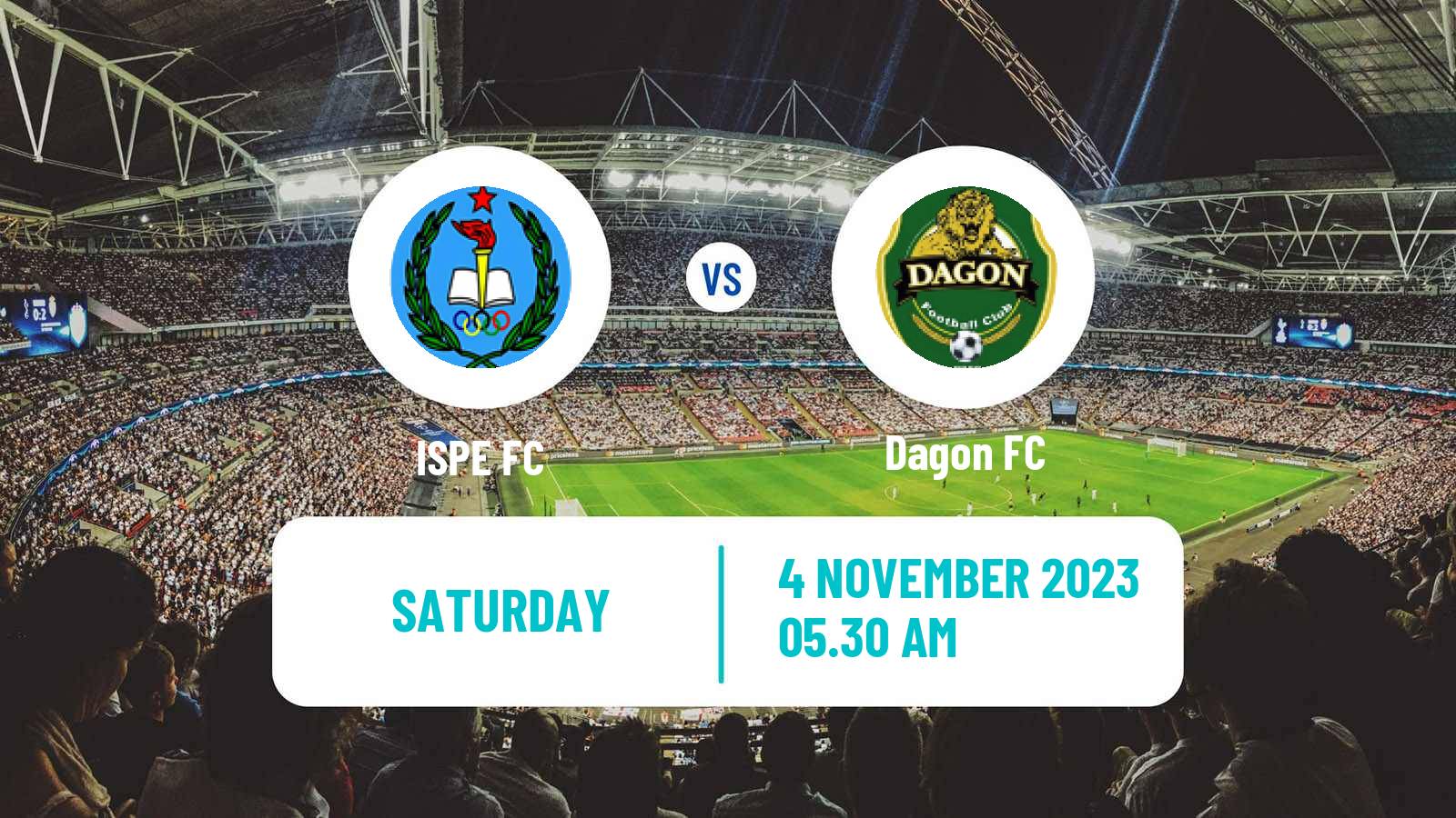 Soccer Myanmar National League ISPE - Dagon