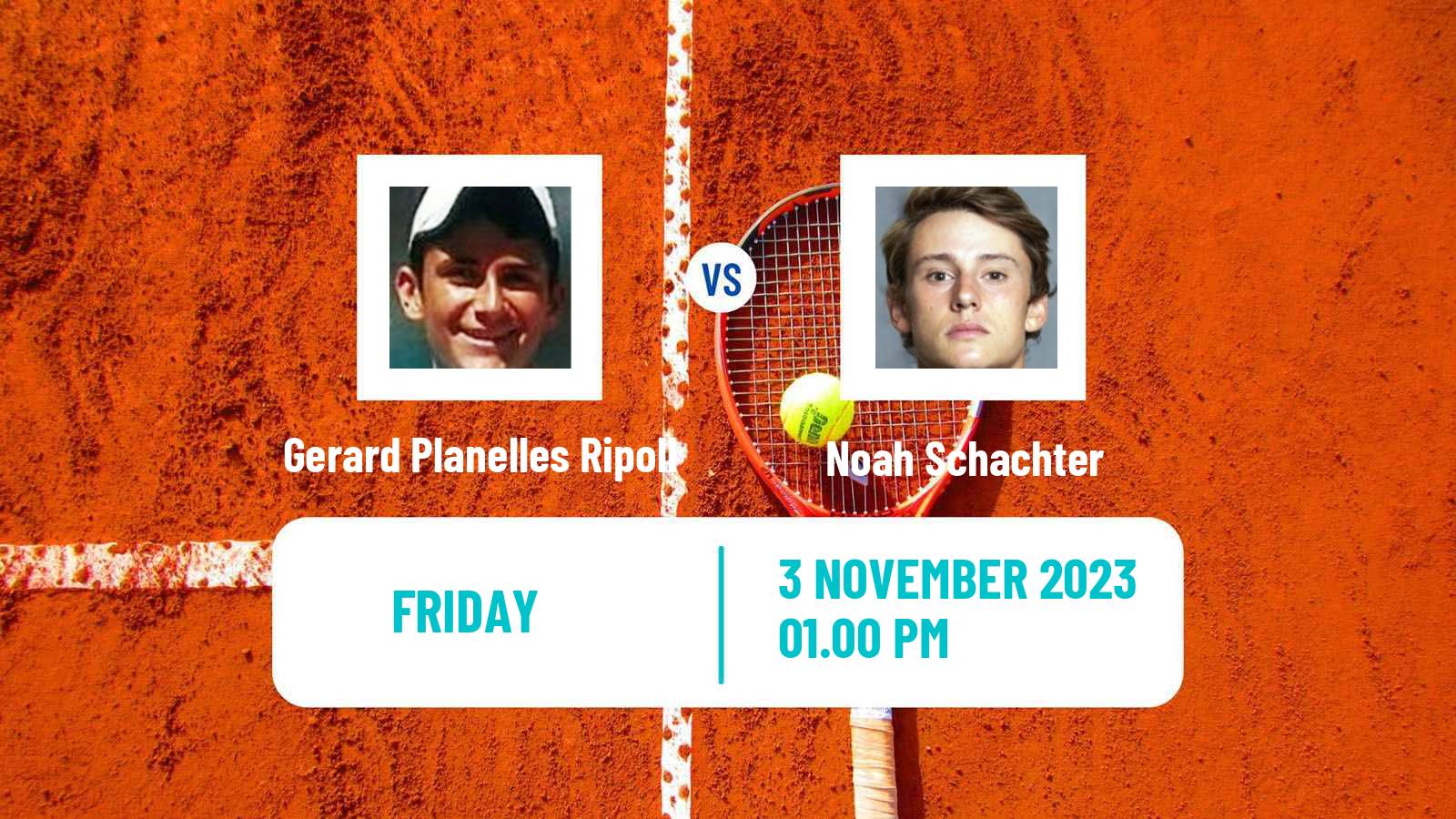 Tennis ITF M15 Fayetteville Ar Men Gerard Planelles Ripoll - Noah Schachter