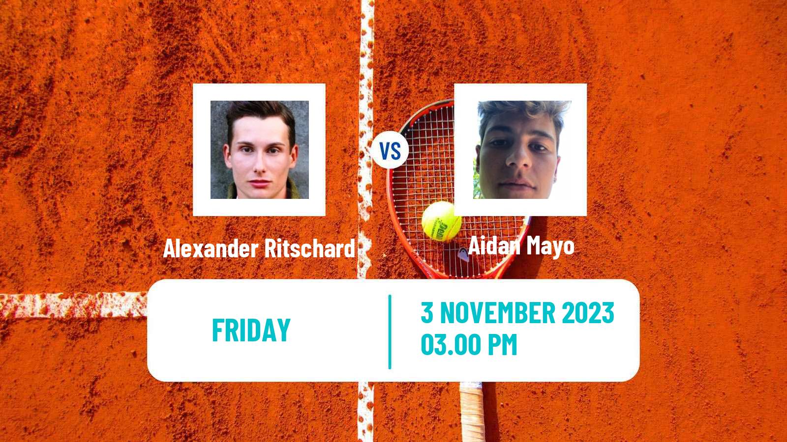 Tennis Charlottesville Challenger Men Alexander Ritschard - Aidan Mayo