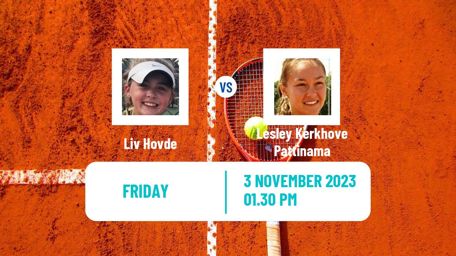 Tennis ITF W25 Edmonton Women Liv Hovde - Lesley Kerkhove Pattinama